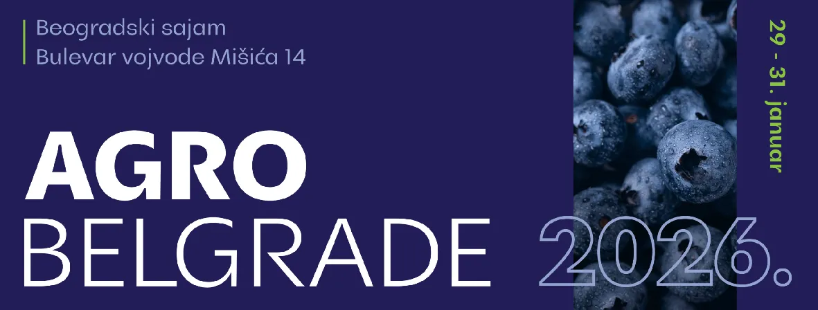 Sajam poljoprivrede Agro Belgrade 2026 – PRIJAVA UČEŠĆA